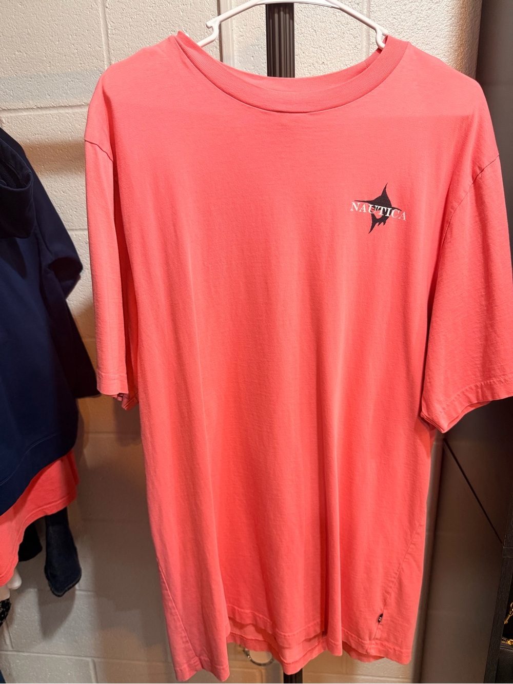Nautica Coral Short-Sleeve Logo Tee